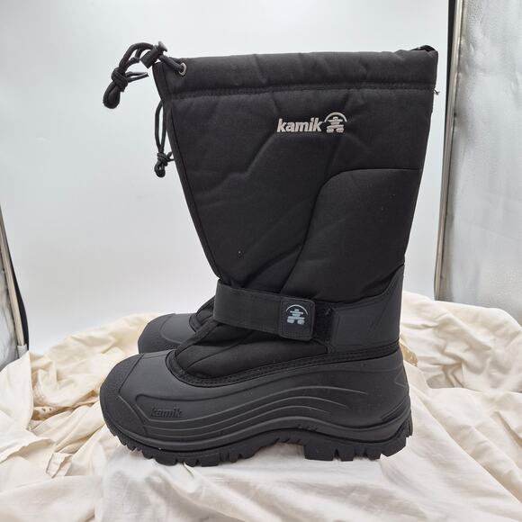 New Kamik Greenbay 4 winter boot waterproof  -40 F  Black men\'s size 11 main image 7